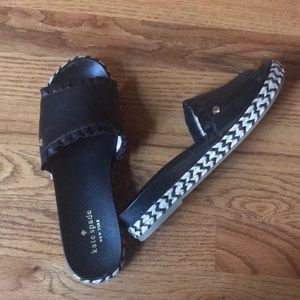 Kate Spade slip on sandals